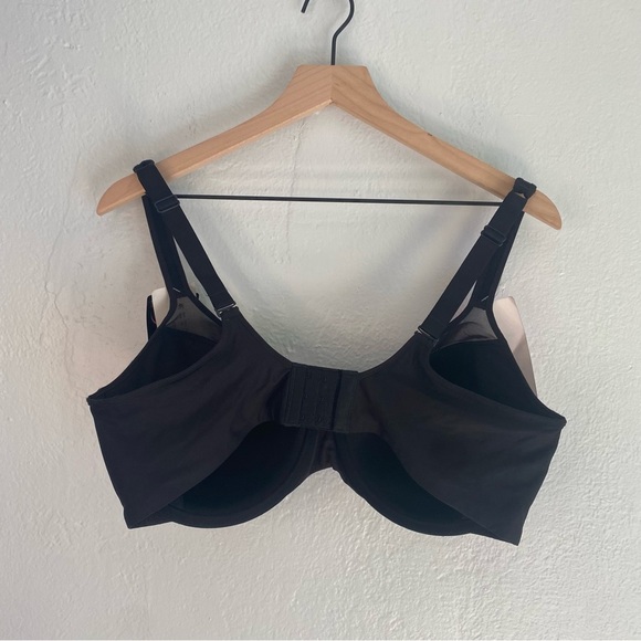 Bali Black Seamless Underwire Bra with Adjustable Straps - Picture 7 of 7